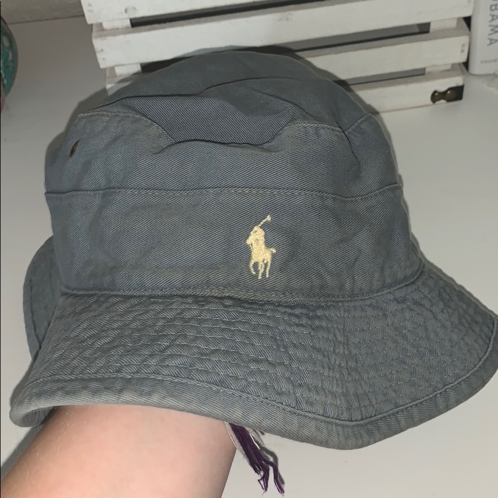 Vintage Ralph Lauren Bucket Hat Blue